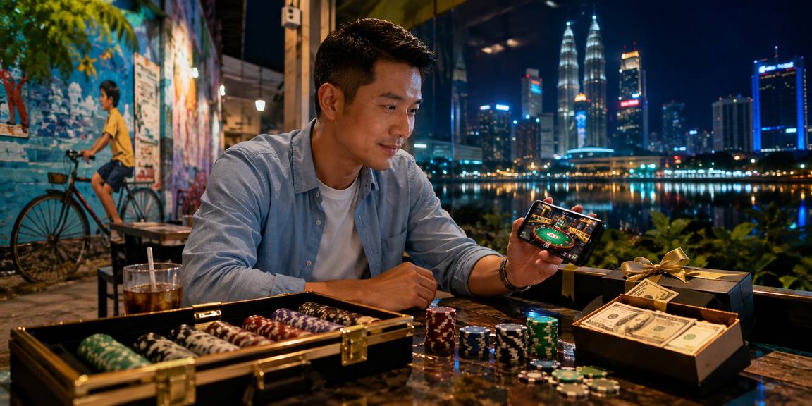 966win Live Casino Malaysia dengan akses Touch 'n Go eWallet